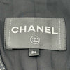 シャネル CHANEL ライオンボタンツイードジャケット P72389 ネイビー ツイード レディース その他アウター