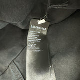バレンシアガ BALENCIAGA ダブルサイドデニムパンツ 767983 ブラック デニム メンズ デニムパンツ