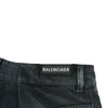 バレンシアガ BALENCIAGA ダブルサイドデニムパンツ 767983 ブラック デニム メンズ デニムパンツ