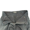 バレンシアガ BALENCIAGA ダブルサイドデニムパンツ 767983 ブラック デニム メンズ デニムパンツ