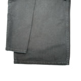 バレンシアガ BALENCIAGA ダブルサイドデニムパンツ 767983 ブラック デニム メンズ デニムパンツ
