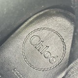 クロエ Chloe ヒールラバーブーツ ブラック レディース ブーツ