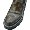 ルイ・ヴィトン LOUIS VUITTON LVボブールライン サイドゴアブーツ ブラウン レザー レディース ブーツ