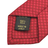 ルイ・ヴィトン LOUIS VUITTON シルクネクタイ レッド シルク メンズ ネクタイ