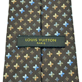 ルイ・ヴィトン LOUIS VUITTON シルクネクタイ ブラウン シルク メンズ ネクタイ