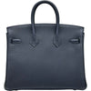 エルメス HERMES バーキン25 A刻印 ブルーニュイ シルバー金具 トゴ レディース ハンドバッグ