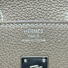 エルメス HERMES バーキン25 Z刻印 エトゥープ シルバー金具 トゴ レディース ハンドバッグ