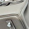エルメス HERMES バーキン25 Z刻印 エトゥープ シルバー金具 トゴ レディース ハンドバッグ
