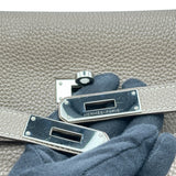 エルメス HERMES ケリー35 内縫い □P刻印 エトゥープ/シルバー金具 トゴ レディース ショルダーバッグ