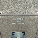 エルメス HERMES バーキン25 G刻印 エトゥープ シルバー金具 トゴ レディース ハンドバッグ
