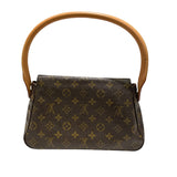ルイ・ヴィトン LOUIS VUITTON ミニルーピング M51147 ブラウン PVC レディース ハンドバッグ