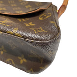 ルイ・ヴィトン LOUIS VUITTON ミニルーピング M51147 ブラウン PVC レディース ハンドバッグ