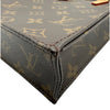 ルイ・ヴィトン LOUIS VUITTON プティット・サックプラ M69442 ブラウン モノグラム/レザー レディース トートバッグ