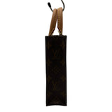 ルイ・ヴィトン LOUIS VUITTON プティット・サックプラ M69442 ブラウン モノグラム/レザー レディース トートバッグ