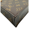 ルイ・ヴィトン LOUIS VUITTON プティット・サックプラ M69442 ブラウン モノグラム/レザー レディース トートバッグ