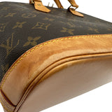 ルイ・ヴィトン LOUIS VUITTON アルマ M51130 ブラウン モノグラム/レザー レディース ハンドバッグ