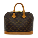 ルイ・ヴィトン LOUIS VUITTON アルマ M51130 ブラウン モノグラム/レザー レディース ハンドバッグ