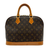 ルイ・ヴィトン LOUIS VUITTON アルマ M51130 ブラウン モノグラム/レザー レディース ハンドバッグ