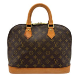 ルイ・ヴィトン LOUIS VUITTON アルマ M51130 ブラウン モノグラム/レザー レディース ハンドバッグ