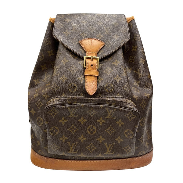 ルイ・ヴィトン LOUIS VUITTON モンスリGM M51135 ブラウン モノグラム
