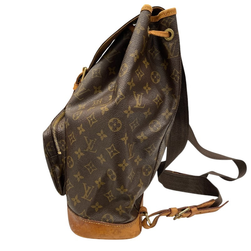【良品】ルイ・ヴィトン リュック モンスリGM M51135 ルイ・ヴィトン LOUIS VUITTON モンスリGM M51135 ブラウン モノグラム