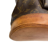 ルイ・ヴィトン LOUIS VUITTON モンスリGM M51135 ブラウン モノグラム ユニセックス リュック・デイパック