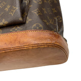 ルイ・ヴィトン LOUIS VUITTON モンスリGM M51135 ブラウン モノグラム ユニセックス リュック・デイパック