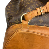 ルイ・ヴィトン LOUIS VUITTON モンスリGM M51135 ブラウン モノグラム ユニセックス リュック・デイパック