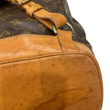 ルイ・ヴィトン LOUIS VUITTON モンスリGM M51135 ブラウン モノグラム ユニセックス リュック・デイパック