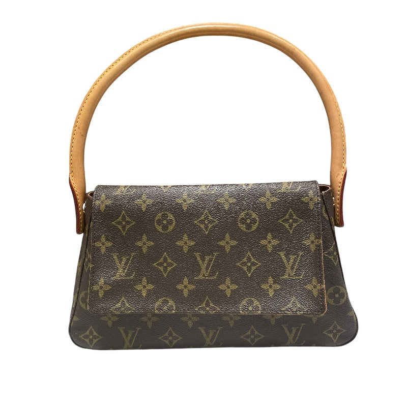 Louis Vuitton モノグラム ショルダーバッグ　正規品　希少ルーピング ルイ・ヴィトン LOUIS VUITTON ミニルーピング M51147 ブラウン