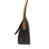 ルイ・ヴィトン LOUIS VUITTON ミニルーピング M51147 ブラウン モノグラム・キャンバス レディース ショルダーバッグ