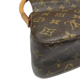 ルイ・ヴィトン LOUIS VUITTON ミニルーピング M51147 ブラウン モノグラム・キャンバス レディース ショルダーバッグ