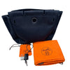 エルメス HERMES エールバッグアドPM □G刻 ブラック トワル・レザー ユニセックス リュック・デイパック