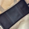 エルメス HERMES ガーデンパーティPM □K刻印 ベージュ/マロン トワル/ブッフル レディース トートバッグ