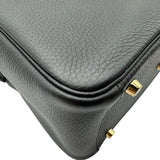 エルメス HERMES リンディ26 K刻 ブラック ゴールド金具 トリヨン レディース ショルダーバッグ