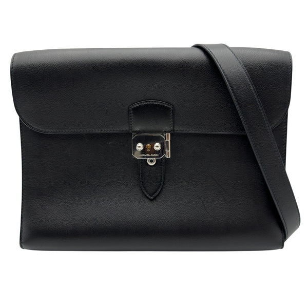 【専用】エルメス メッセンジャーバッグ サックアデペッシュ29【定価98万円】 エルメス HERMES サックアデペッシュメッセンジャー29 Z刻 ブラック