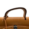 エルメス HERMES エールバッグアドPM □C刻 ベージュ/ナチュラル トワル/レザー レディース リュック・デイパック