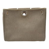 エルメス HERMES エールバッグアドPM □C刻 ベージュ/ナチュラル トワル/レザー レディース リュック・デイパック