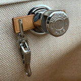 エルメス HERMES エールバッグアドPM □C刻 ベージュ/ナチュラル トワル/レザー レディース リュック・デイパック