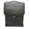 エルメス HERMES サックアデペッシュDPLG □F刻 カーキ シルバー金具 フィヨルド メンズ ショルダーバッグ