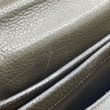 エルメス HERMES サックアデペッシュDPLG □F刻 カーキ シルバー金具 フィヨルド メンズ ショルダーバッグ