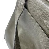 エルメス HERMES サックアデペッシュDPLG □F刻 カーキ シルバー金具 フィヨルド メンズ ショルダーバッグ