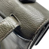 エルメス HERMES サックアデペッシュDPLG □F刻 カーキ シルバー金具 フィヨルド メンズ ショルダーバッグ