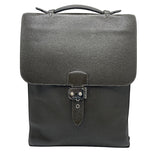 エルメス HERMES サックアデペッシュDPLG □F刻 カーキ シルバー金具 フィヨルド メンズ ショルダーバッグ