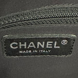 シャネル CHANEL パリビアリッツトートGM A34210 11番台 ブラック シルバー金具 コーティングキャンバス レディース トートバッグ
