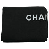 シャネル CHANEL パリビアリッツトートGM A34210 11番台 ブラック シルバー金具 コーティングキャンバス レディース トートバッグ