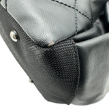 シャネル CHANEL パリビアリッツトートGM A34210 11番台 ブラック シルバー金具 コーティングキャンバス レディース トートバッグ