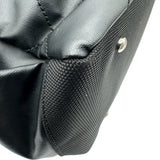 シャネル CHANEL パリビアリッツトートGM A34210 11番台 ブラック シルバー金具 コーティングキャンバス レディース トートバッグ