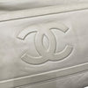 シャネル CHANEL ココクーントートGM A47107 12番台 ホワイト レザー レディース トートバッグ