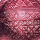 シャネル CHANEL ココクーントートGM A47107 12番台 ホワイト レザー レディース トートバッグ